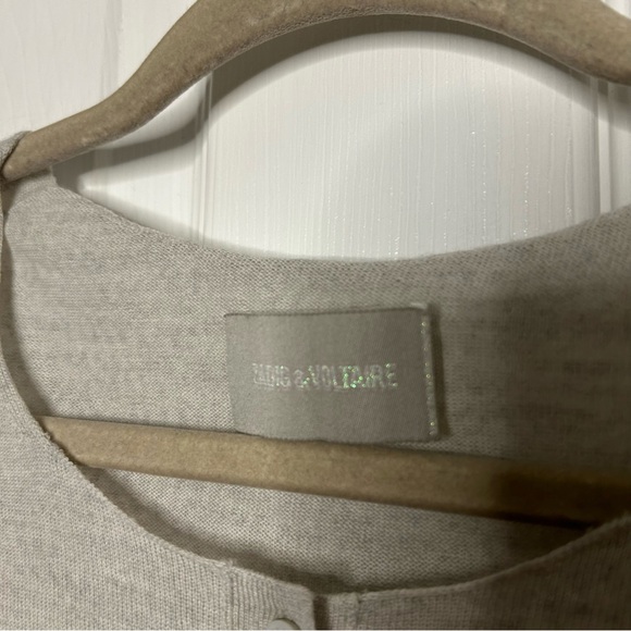 Zadig & Voltaire Hila Lurex Metallic Sweater - Picture 5 of 10